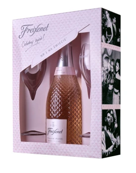 'Freixenet Italian Rose 0,75l + 2 kieliszki