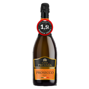 'Casa Pecunia Prosecco Classico DOC Magnum 1,5L białe wytrawne