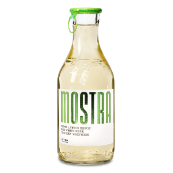 'MOSTRA Muscat Chardonnay Roditis white dry 0,5L