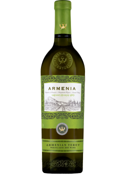 'Wino gronowe białe Armenia Yerev Semi Dry White 0,75 L