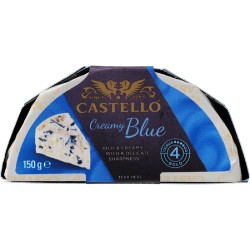 Castello Creamy Blue 150g Ser pleśniowy z przerostem niebieskiej pleśni