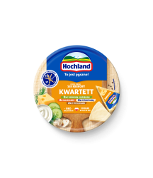 Hochland Kwartett Ser kremowy topiony w trójkącikach 180 g