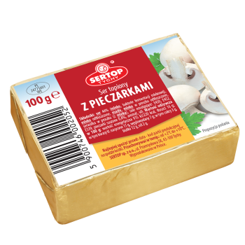 Ser topiony z pieczarkami kostka SERTOP 100 g
