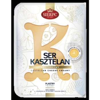 Ser kasztelan śmietankowy plastry 135g
