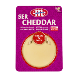 MLEKOVITA Ser Cheddar plastry 300g