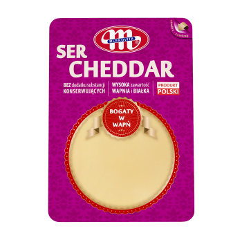 MLEKOVITA Ser Cheddar plastry 300g