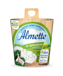 Almette ze szpinakiem i czosnkiem 150 g