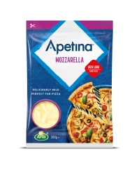 Apetina Mozzarella 200 g / wiórki