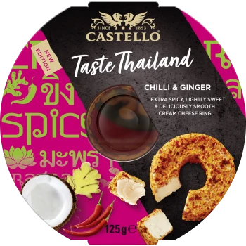 Castello Serek Dekorowany Chili&amp;Imbir 125g
