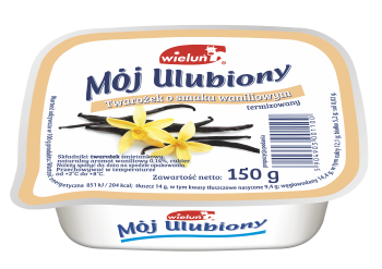 Twarożek Mój Ulubiony o smaku waniliowym 150 g