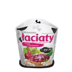 Serek Śmietankowy Puszysty Łaciaty burak z chrzanem 150g