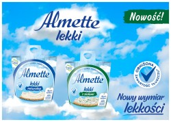 Almette Puszysty serek twarogowy lekki z ziołami 150 g