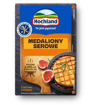 Hochland Grillowy. Medaliony serowe na grilla. 2 x 60 g