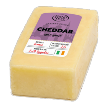 Ser Cheddar White Fresh pack porcja ok. 170 g