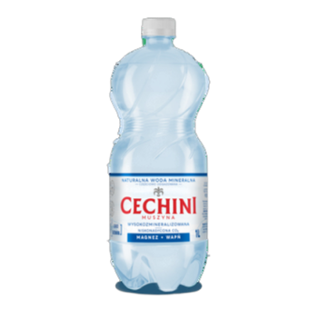 Woda Cechini Muszyna 1 l niskonasycona