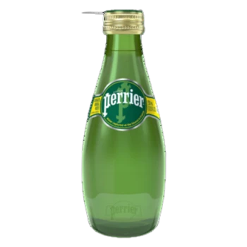 Perrier Naturalna woda mineralna gazowana 0,33 l szklana
