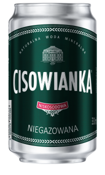 Naturalna woda mineralna Cisowianka niegazowana 0,33L