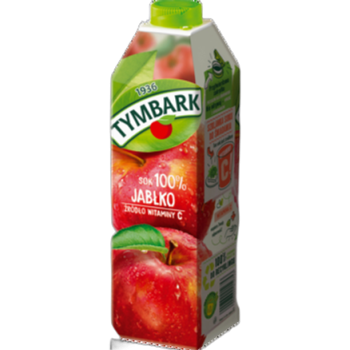 Tymbark Sok 100% jabłko 1 l