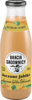 Bracia Sadownicy sok tłoczony 750 ml jabłko odmiana Golden Delicious