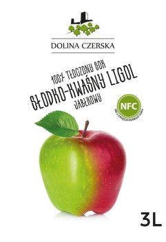 Sok NFC jabłkowy Ligol 100% Dolina Czerska 3L