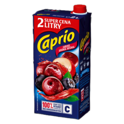 Caprio Napój jabłko aronia wiśnia 2 l