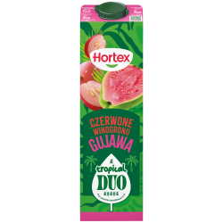 Hortex Tropical Duo Napój Czerwone winogrono gujawa karton 1L