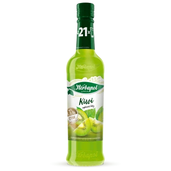 Herbapol syrop owocowy suplement diety kiwi z wit. C, D, B6 i cynkiem 420ml
