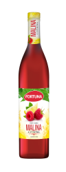 Fortuna Syrop o smaku malina z cytryną 440 ml