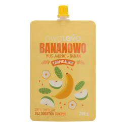 OWOLOVO Tropikalnie Bananowo 200 g