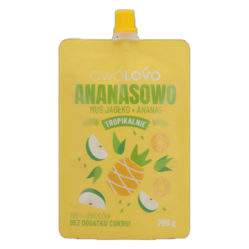 OWOLOVO Tropikalnie Ananasowo 200 g