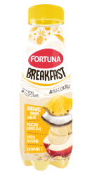 Fortuna Breakfast jabłko-banan-ananas z płatkami owsianymi i mleczkiem kokosowym 300ml