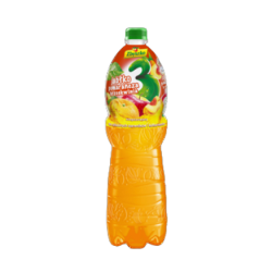 Zbyszko 3 Jabłko Pomarańcza Brzoskwinia 20% soku 1,75 l