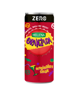 Hellena Oranżada Czerwona Zero 0,25 l