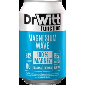 DrWitt function Magnesium Wave o smaku ananasa i cytryny 330 ml