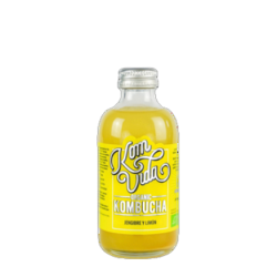 Komvida Organic Kombucha Gingervida - Imbir i cytryna 250 ml