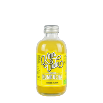 Komvida Organic Kombucha Gingervida - Imbir i cytryna 250 ml