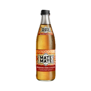 Mate Mate Brzoskwinia-Trawa cytrynowa Napój owocowy z herbatą mate 0,5l