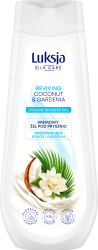 Luksja Silk Care Kremowy żel pod prysznic Kokos i Gardenia 500 ml