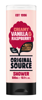 Original Source Vanilla &amp; Raspberry Żel pod prysznic 500ml