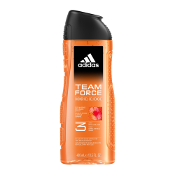 adidas Team Force żel pod prysznic 3 w 1 dla mężczyzn, 400 ml