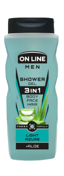 MEN zel 3w1 Light Azure 410 ml