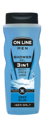 MEN zel 3w1 Deep Blue 410 ml