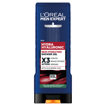 L'Oréal Paris Men Expert Hydra Hyaluronic nawilżający żel pod prysznic , 400 ml