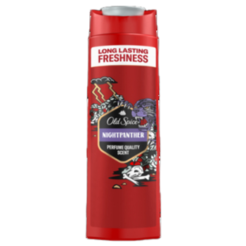 Old Spice Night Panther Męski płyn do kąpieli, żel pod prysznic i szampon 3 w 1 400ml