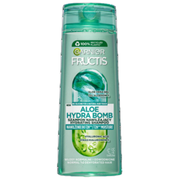 Garnier Fructis Aloe Hydra Bomb Szampon nawilżający do włosów normalnych i odwodnionych 400 ml
