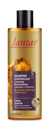 Jantar Szampon ujarzmiający do włosów kręconych i falowanych z esencją bursztynową, peptydami i ceramidami, 300 ml