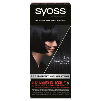 Syoss farba Granatowa Czerń 1-4