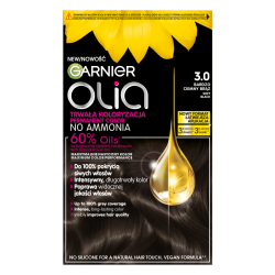 Garnier Olia 3.0, Bardzo Ciemny Brąz, Permanentna koloryzacja