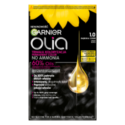 Garnier Olia 1.0 Głęboka Czerń, Permanentna koloryzacja