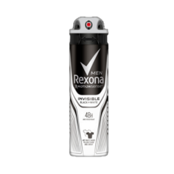 REXONA MEN SPRAY INVISIBLE BLACK&amp;WHITE 150ml